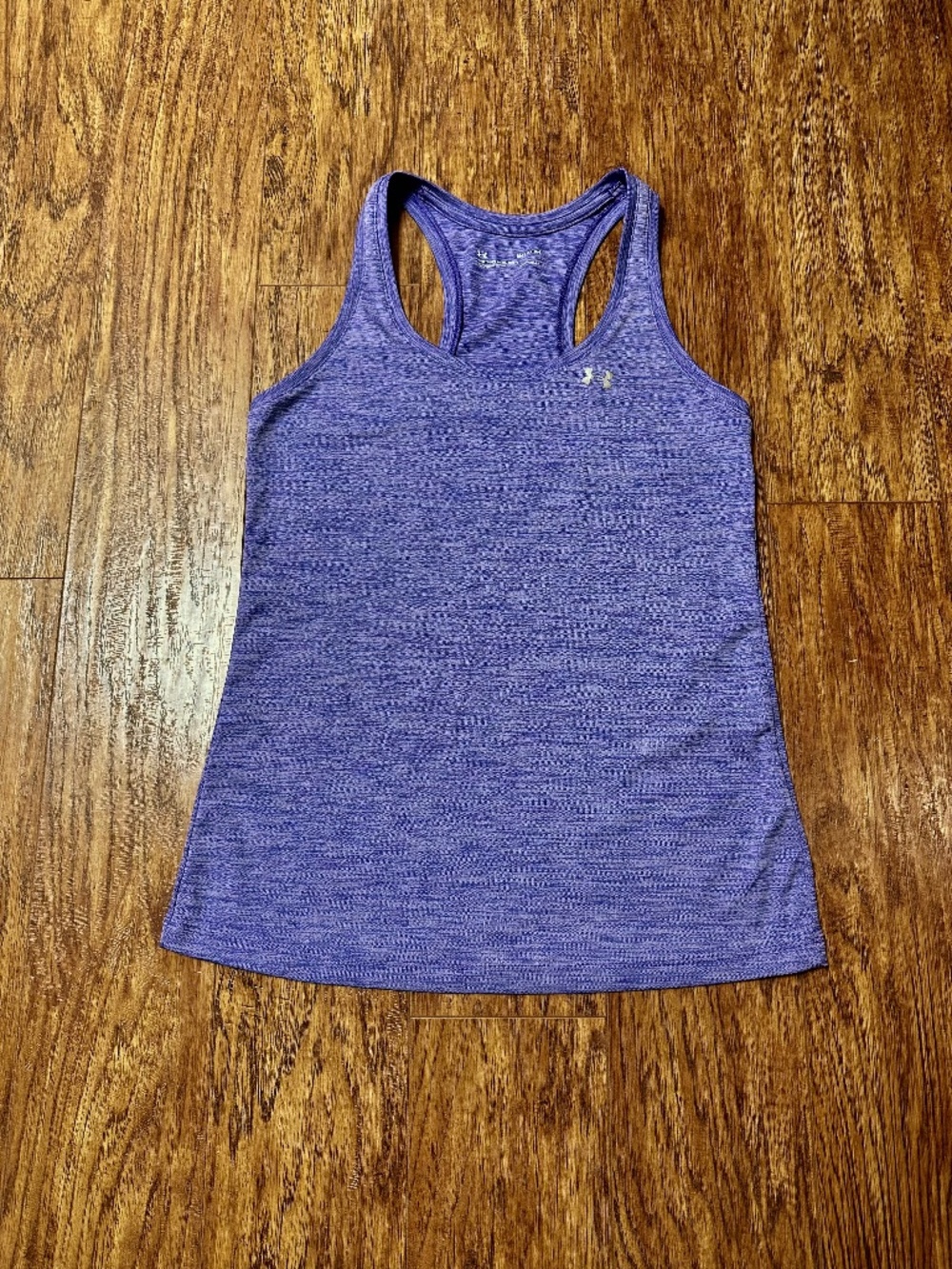 Under Armour Women's Tank Top Loose Fit Purple Size Small